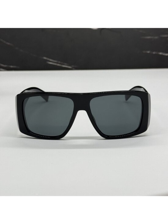 Saint Laurent SL832 001 Black Shield Sunglasses NEW
